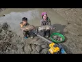 Lagu Pump out sediment from ancient fish ponds, harvest giant carp and catfish for sale - highland life