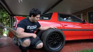 NEW WHEELS for the 2JZ MK3 Supra