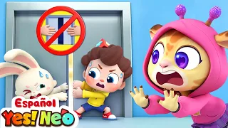 Seguridad en el Ascensor | Yes! Neo | Canciones Infantiles | BabyBus en Español