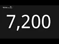 7200 Second Countup Timer