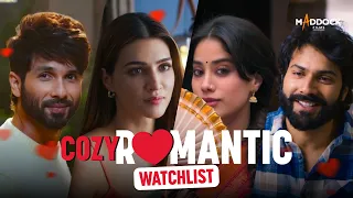 Cozy Romantic Watchlist 🫶🏻 | Shahid Kapoor, Kriti Sanon, Varun Dhawan, Janhvi Kapoor