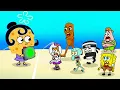SpongeBob's Funny Competition! Please Run Now! (Italian Brainrot Animation)