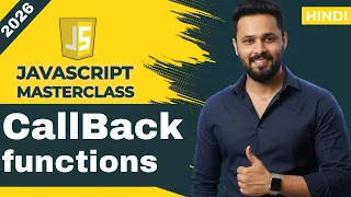 JavaScript Tutorial in Hindi Callback Function Explained Private Scope in JS