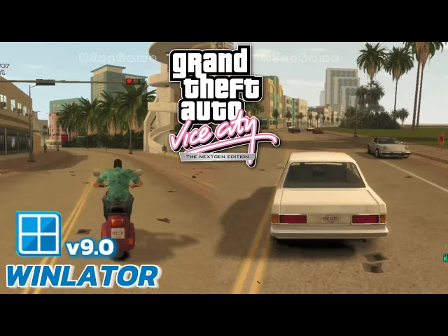 Winlator v9 - Gameplay GTA Vice City The Next Gen Edition (Windows) On Android