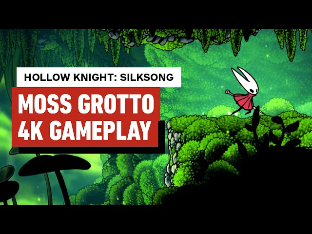 Hollow Knight: Silksong – Intro Gameplay and Moss Mother Boss Fight (4K 60FPS, Muted)