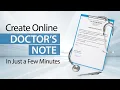 How to Create a Free Doctor Note Online in Just Few Minutes