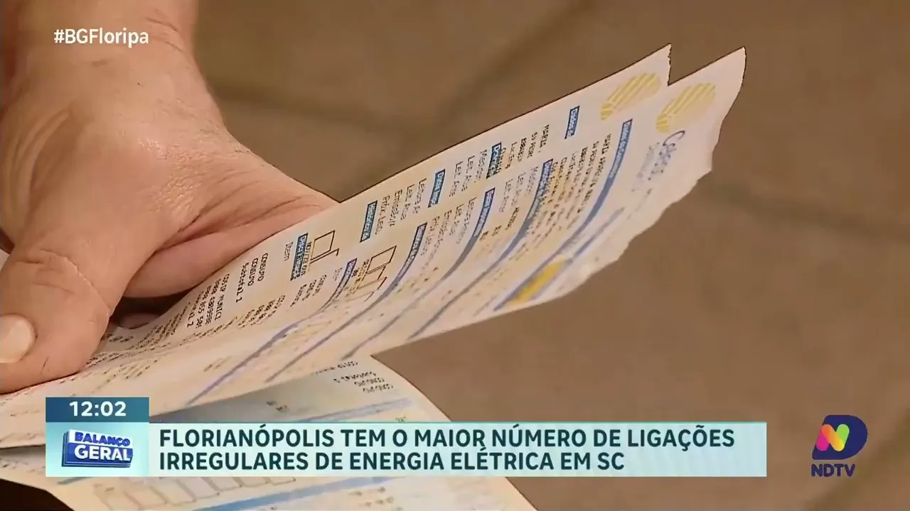 Florianópolis lidera em ligações irregulares de energia elétrica em Santa Catarina