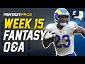 FantasyPros Live Week 15 Q A with Kyle Yates 2020 Fantasy Football