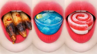 ASMR EMOJI FOOD EATING SOUND MUKBANG