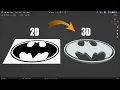 Blender Tutorial - Turn Any 2D Image to 3D Model