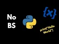 Variables Strings in Python No BS Basics