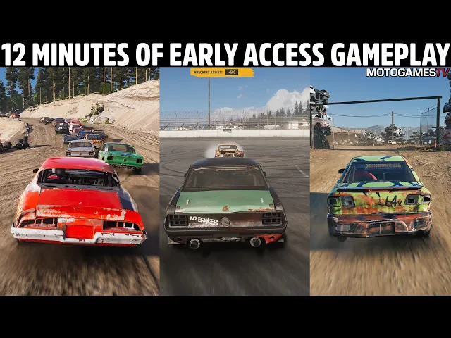 Wreckfest 2 Early Access - 12 Minutes of Gameplay