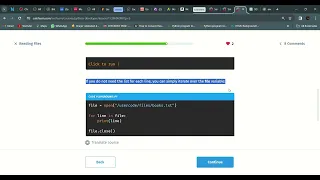 112 Reading Files Python Developer Sololearn