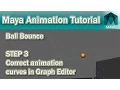 Maya Bouncing Ball Tutorial Graph Editor