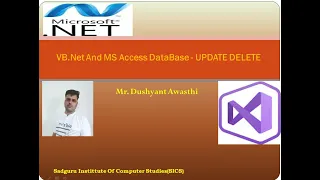 VB Net With MS Access Database - UPDATE and DELETE