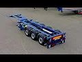 Lagu WEB TRAILER Multi-Containerchassis für 20ft und 40ft Container