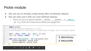 Pickle Module Mastering 4 critical SKILLS using Python