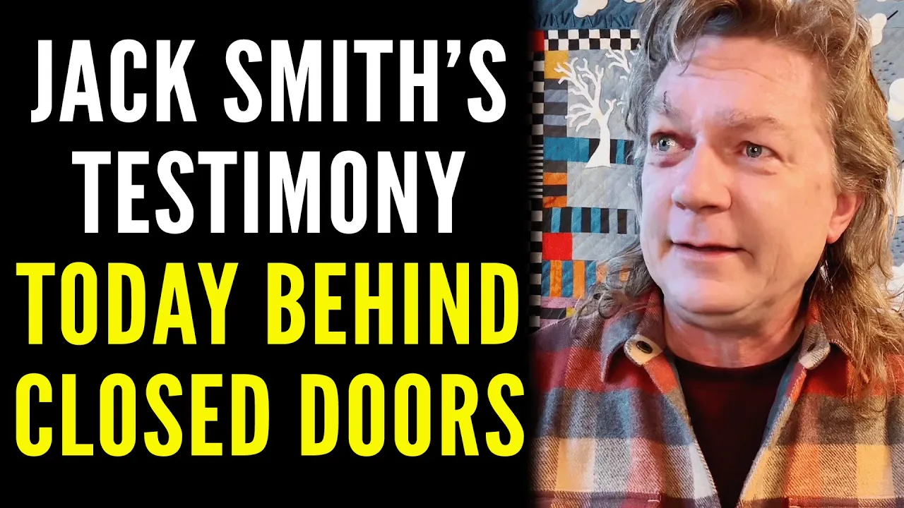 Jack Smith’s Testimony Today - Confirms Proof Beyond Doubt Trump Committed Multiple Felonies