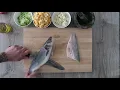 How to Filet a Fish - Branzino Restaurant Style