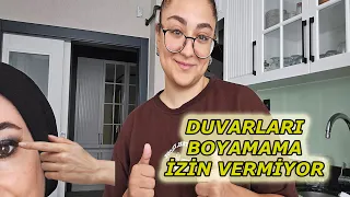 BU DEFA DUVARLARI DEĞİL ANNEMİN YÜZÜNÜ BOYADIM