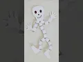 Paper skeleton Easy fun craft ideas