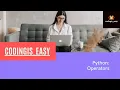 Python Operators Part 1
