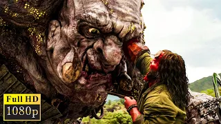 hellboy 2019 hellboy vs giants fight scene best movie scene