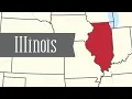 2 Minute Tour of Illinois 50 States for Kids - FreeSchool