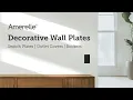 Amerelle Decorative Wall Switch Plates and Outlet Covers