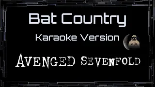 avenged sevenfold bat country cc karaoke instrumental lyrics 