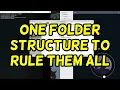 Workflow Universal project folder structure