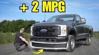I Removed This Truck s Air Dam The MPG Difference Shocked Me