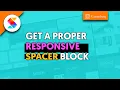 Get your spacing right with this proper spacer block for WordPress Gutenberg by Stackable FREE