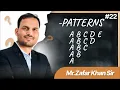 22 Pattern In Python By Zafar Khan Sir