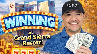 WINNING at Grand Sierra Resort casino in Reno Great Way to Start a Trip