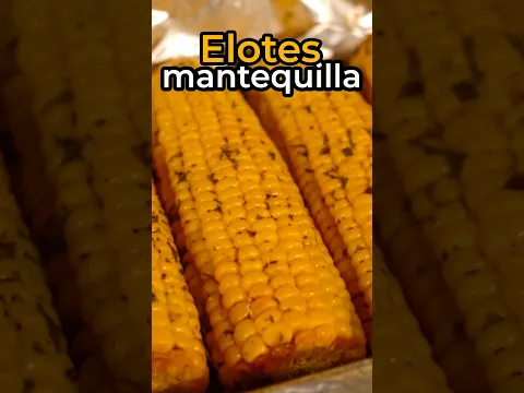 Elotes a la mantequilla #receta