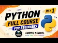 Python Full Course for Beginners Day 1 Variables Data Types Operators