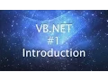 VB NET Tutorial - Introduction Part 1