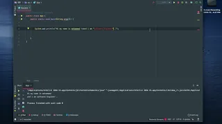 How to print new line in java