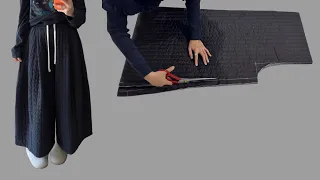 Easy Quilted Winter Pants Sewing Tutorial | Warm Pants with Side Pockets | DIY