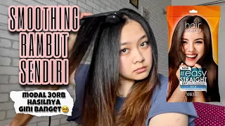 how to smoothe your own hair using makarizo hair energy easy straight