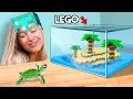 Download Lagu I Built LEGO Minecraft for a Real Turtle