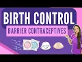 Birth Control Barrier Methods of Contraception Maternity Nursing NCLEX Reproductive Health