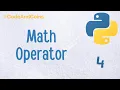Arithmetic Operation - Python 3 Tutorial
