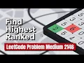K Highest Ranked Items Within a Price Range Explained LeetCode Problem Medium 2146