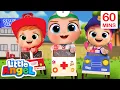 Download Lagu Tim Penyelamat Datang Membantu | Kartun Anak Anak | Moonbug Kids Indonesia