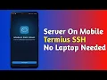 Control Your Server From Mobile Termius SSH App Tutorial
