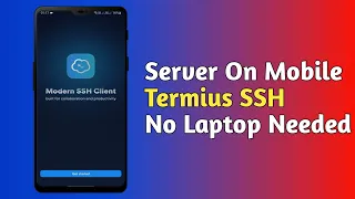 Control Your Server From Mobile Termius SSH App Tutorial