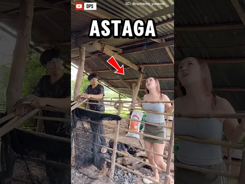 BAMBUNYA KOK GINI🤣😱 #shorts #funny