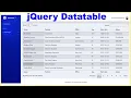 How to Use jQuery Datatable With PHP MySQL Hindi